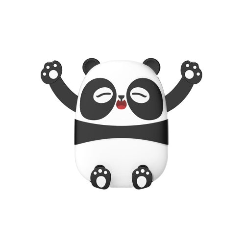 BZ-Z6 Panda Cartoon Car Air Outlet Mobile Phone Holder(Black)