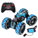 Watch Gesture Sensing Remote Control Car Drift Off-Road Vehicle Rc Stunt Deformation Car, Model: 86A Hollow Wheel (Blue)