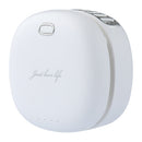 Lazy Hanging Neck Small Fan Usb Rechargeable Mini Portable Leafless Fan(White)