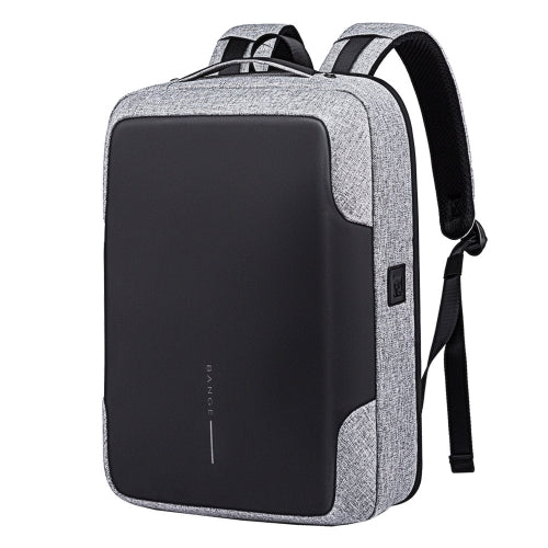 BANGE BG-K86 Waterproof Business Shoulders Bag Travel Outdoor Computer Backpack(Gray)