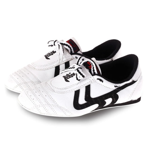 Weirui Taekwondo Shoes Men And Women Tendon Sole Training Shoes, Random Style Delivery, Size: 30(White )