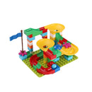 Multifunctional Building Table Learning Toy Puzzle Assembling Toy For Children, Style: 76 Blocks