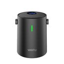 YANTU A05 Car Electric Mini Portable Tire Air Pump, Style: Wired Digital Display Black