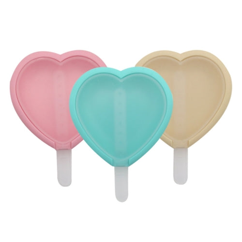 3 in 1 Summer Silicone Popsicle Mold Ice Cream Mold DIY Mold Set(Love Heart Shape)