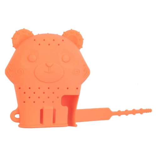 2 PCS Baby Molar Gloves Children Soothing Silicone Teether Molar Stick Maternal And Child Toy(Orange)