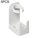 5 PCS Electric Toothbrush Holder Free Perforation Wall-Mounted Dental Storage Rack(Grey)