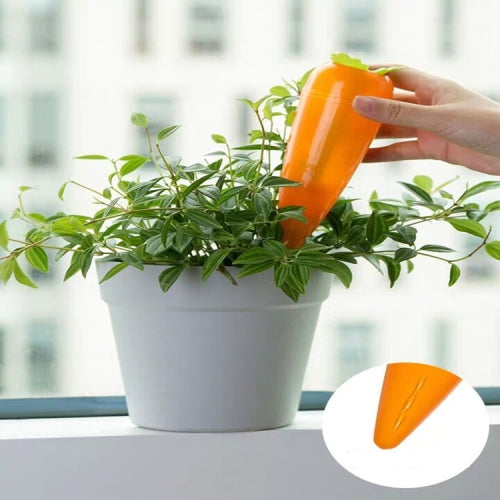 3 PCS Carrot Automatic Watering Flower Device With Reminder Function