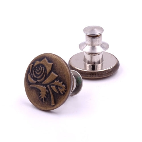 20 PCS 17mm Jeans Buttons Nail-Free Adjustable And Detachable Buttons, Colour: Style 4