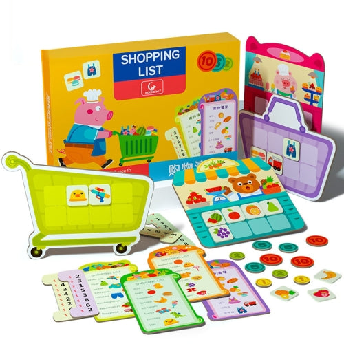 Children Shopping List Board Games Baby Early Education Educational Thinking Training Toys