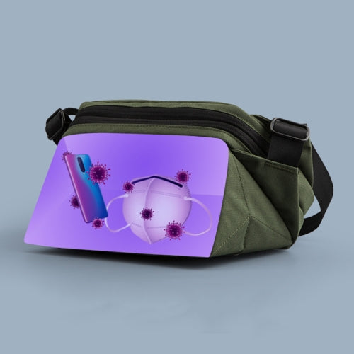 KINGSONS KS3231 UV Disinfected Shoulder Bag Simple Waterproof Crossbody Bag