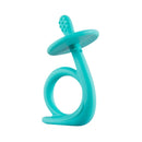 3 PCS Baby Soothing Teether Three-Dimensional Snail Silicone Molar Stick Toy(Green)