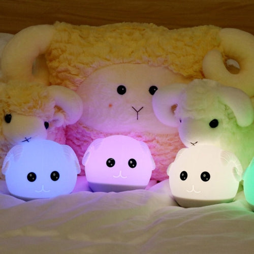 ZD-26 Silicone Children With Sleep Pat Night Light, Colour: Colorful