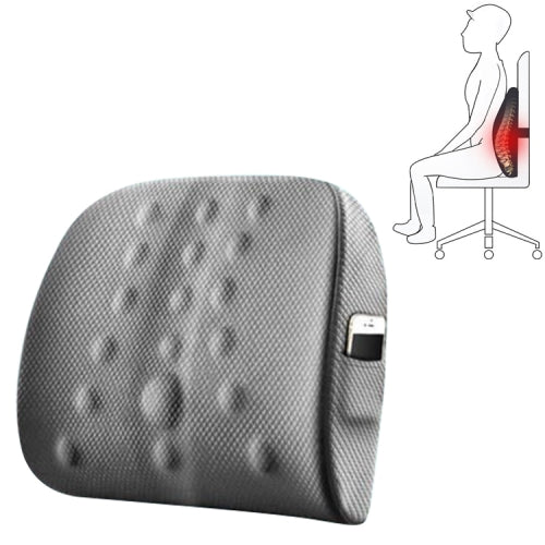 Lumbar Cushion Office Maternity Seat Cushion Car Lumbar Memory Foam Lumbar Pillow,Style: 3D Upgrade Core (Gray)