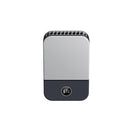 DQ205 Summer Mini Hanging Neck Fan USB Portable Student Silent High Wind Bladeless Fan(Tibetan Blue)