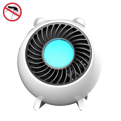 MW05 Mini Cartoon Mosquito Repellent Lamp Home Office USB Portable Photocatalyst Mosquito Killer(Blue)