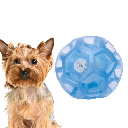 Dog Bite Toy Ball Dog ??Sound Toys Multi-Faced Shrieking Ball Interactive Stretch Toy, Specification: Small