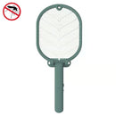 XH-11A USB Electric Mosquito Swatter Purple Light Mosquito Trap Household Mosquito Killer, Colour: Summer Green + Wall