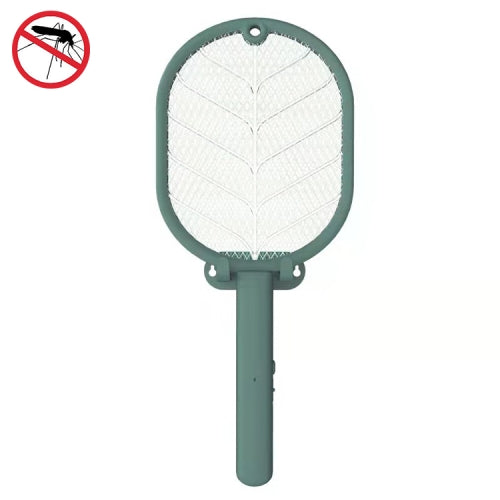 XH-11A USB Electric Mosquito Swatter Purple Light Mosquito Trap Household Mosquito Killer, Colour: Summer Green + Wall