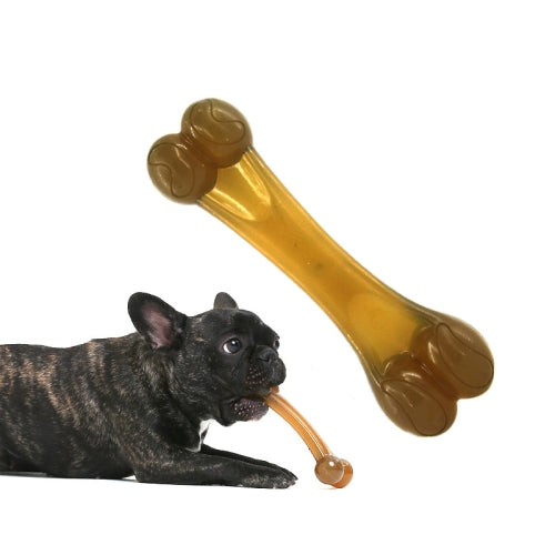 Nylon PU Dog Molar Stick Cleaning Dog Bite Toy, Specification: Large Arched Bone