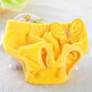 2 PCS Pet Physiological Pants Dog Estrus Bowknot Sanitary Pants, Size: M(Yellow)
