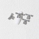 8 PCS Three-Dimensional Metal Nail Art Bow Nail Jewelry 1839