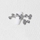 8 PCS Three-Dimensional Metal Nail Art Bow Nail Jewelry 1841