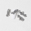 8 PCS Three-Dimensional Metal Nail Art Bow Nail Jewelry 1843