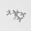 8 PCS Three-Dimensional Metal Nail Art Bow Nail Jewelry 1844