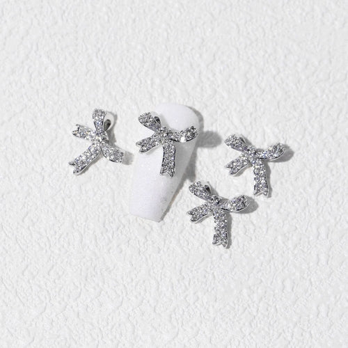 8 PCS Three-Dimensional Metal Nail Art Bow Nail Jewelry 1844