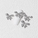 8 PCS Three-Dimensional Metal Nail Art Bow Nail Jewelry 1850