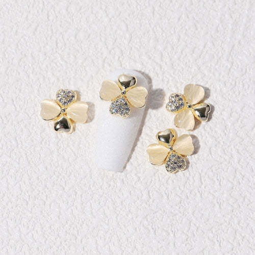 8 PCS Three-Dimensional Metal Nail Art Bow Nail Jewelry 1856