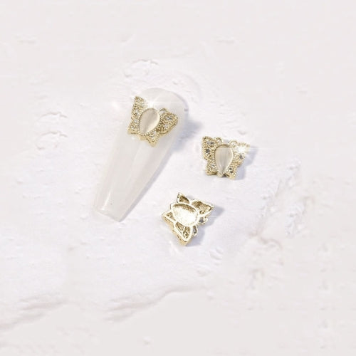 10 PCS Zircon Retro Three-Dimensional Nail Art Diamond Nail Jewelry 1859