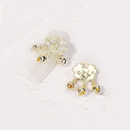 10 PCS Zircon Retro Three-Dimensional Nail Art Diamond Nail Jewelry 1865