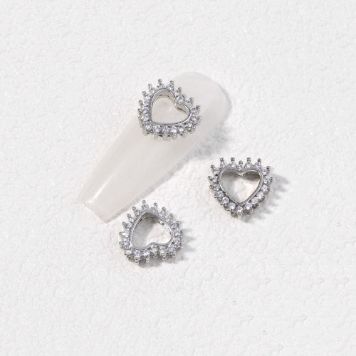 10 PCS Zircon Retro Three-Dimensional Nail Art Diamond Nail Jewelry 1871