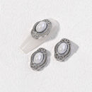 10 PCS Zircon Retro Three-Dimensional Nail Art Diamond Nail Jewelry 1872