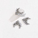 10 PCS Zircon Retro Three-Dimensional Nail Art Diamond Nail Jewelry 1874