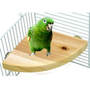 4 PCS Parrot Log Fan-Shaped Platform Station Board Hamster Springboard Rest Platform, Size: 10x10cm