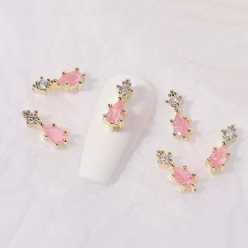 8 PCS Nail Art Zircon Three-Dimensional Nail Diamond Diy Crystal Flat Bottom Diamond Finished Decoration, Specification: 1883