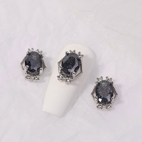 8 PCS Nail Art Zircon Three-Dimensional Nail Diamond Diy Crystal Flat Bottom Diamond Finished Decoration, Specification: 1885