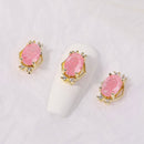 8 PCS Nail Art Zircon Three-Dimensional Nail Diamond Diy Crystal Flat Bottom Diamond Finished Decoration, Specification: 1888