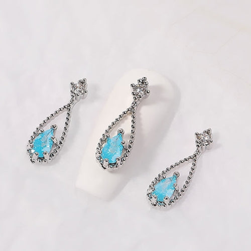 8 PCS Nail Art Zircon Three-Dimensional Nail Diamond Diy Crystal Flat Bottom Diamond Finished Decoration, Specification: 1892