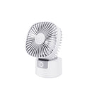 Desktop Fan Detachable Handheld Dormitory Home Out Portable USB Popsicle Fan, Colour: Shook Head White