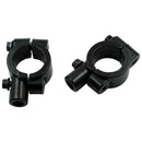 6 PCS Motorcycle Modification Accessories Handlebar Mirror Holder(M8 22mm Black)