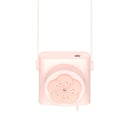 Mini Hanging Neck Fan USB Outdoor Portable Humidifying Aroma Diffuser Cooling Fan(Pink)
