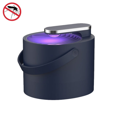 USB Mute Mosquito Killer LED Household Blue Violet Light Mosquito Catcher(Blue)