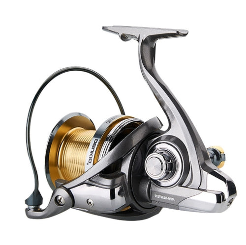 DEUKIO Spinning Reel Gear Ratio 4.7:1 Reels Carp Saltwater Reel Metal Spool Spinning Wheel, Specification: SH8000