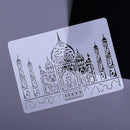 10 PCS 5 Taj Mahal Construction Series Painting Template Theme City A4 Label Template