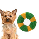 Dog Vocal Toy Latex Molar Bite Resistant Dog Bite Toy, Specification: Donut (Green)