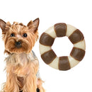 Pet Bite Resistant Toy Nylon Cowhide Molar Teeth Eating Play Bone Dog Toy, Specification: Small (Ring)