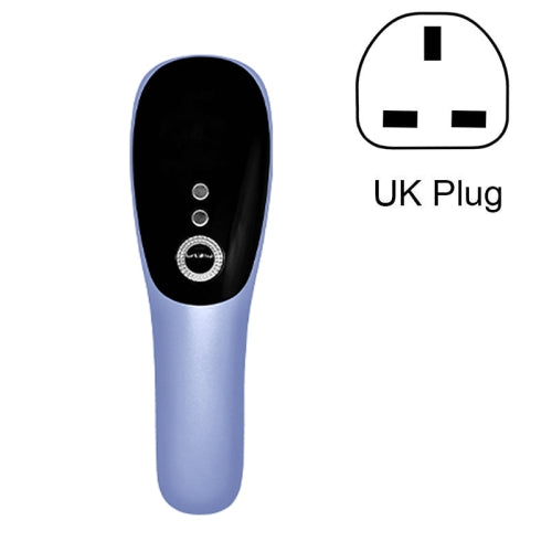V-519 Home IPL Pulse Hair Removal Apparatus Laser Lip Armpit Hair Removal Apparatus, Style: UK Plug(Purple)